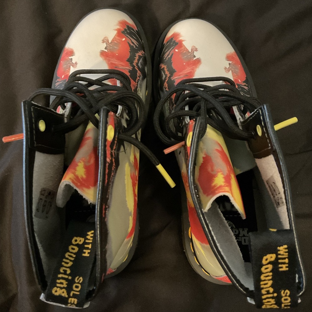 Dr Marten 1460 Tate Volcano Flare - Picture 4 of 7